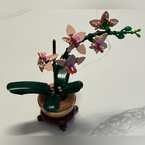 LEGO Botanicals Mini Orchid Building Set *No Box or Instructions*